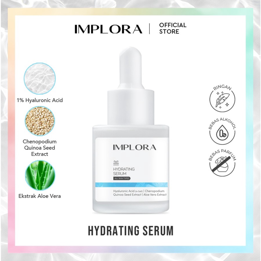 READY STOCK - IMPLORA SERUM JERAWAT FLEK GLOWING (LUMINOUS/ACNE/PEELING/MIDNIGHT SERUM)