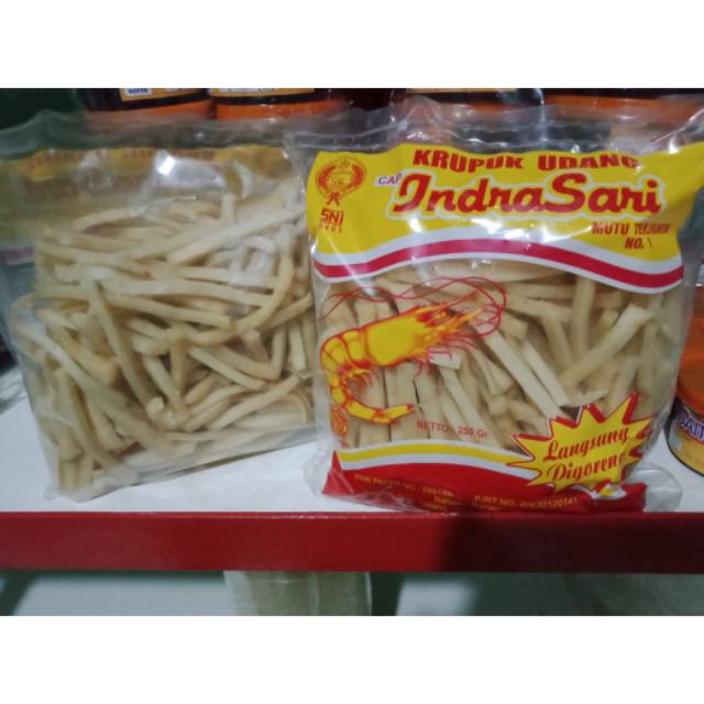 

@250gr krupuk udang stik indrasari