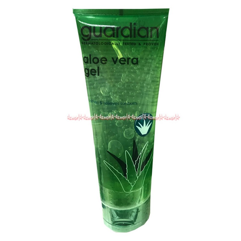 Guardian Aloe Vera Gel 100ml lidah buaya Aloevera Melembutkan Kulit &amp; Rambut