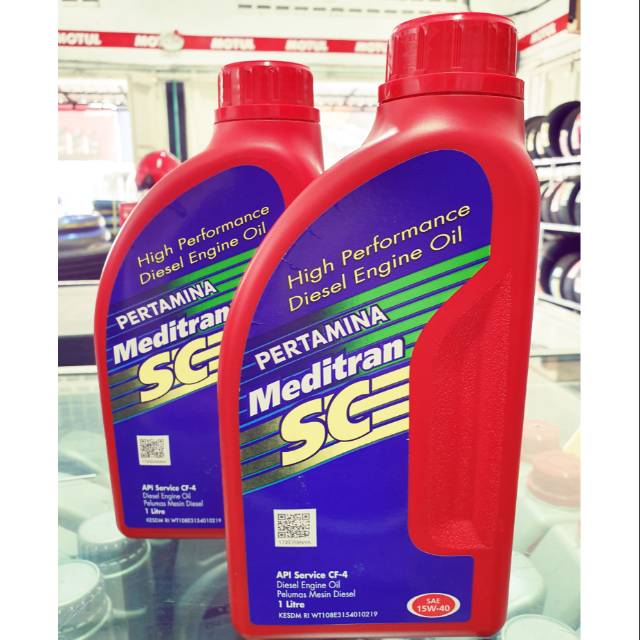 Oli Meditran SC API CF-4 1 liter oli mesin diesel