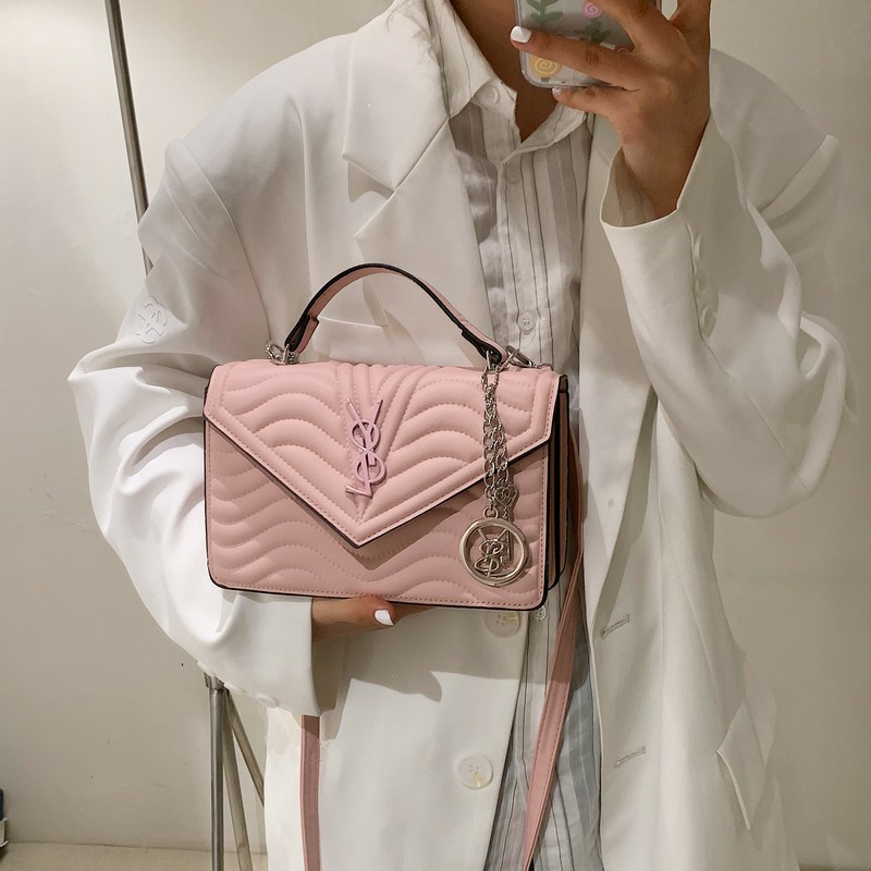 Tas selempang import wanita lilac COD