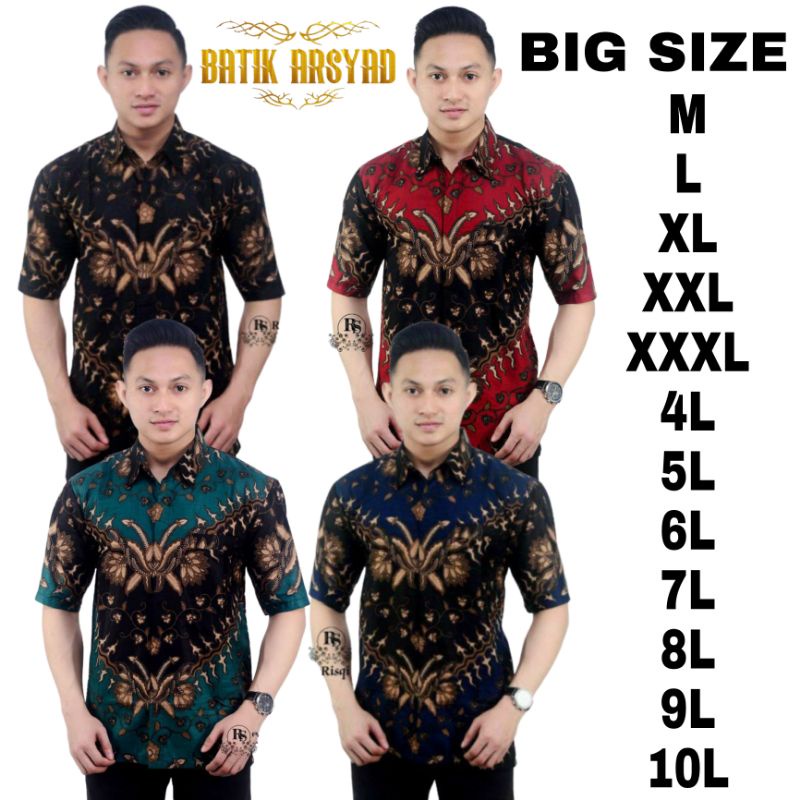 kemja batik pria/batik pria/batik pria jumbo/batik murah