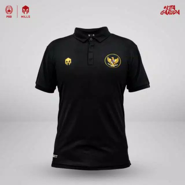 JERSEY TIMNAS GARUDA INDONESIA 2020 MILLS 17001GR POLO SHIRT TIMNAS INDONESIA ORIGINAL