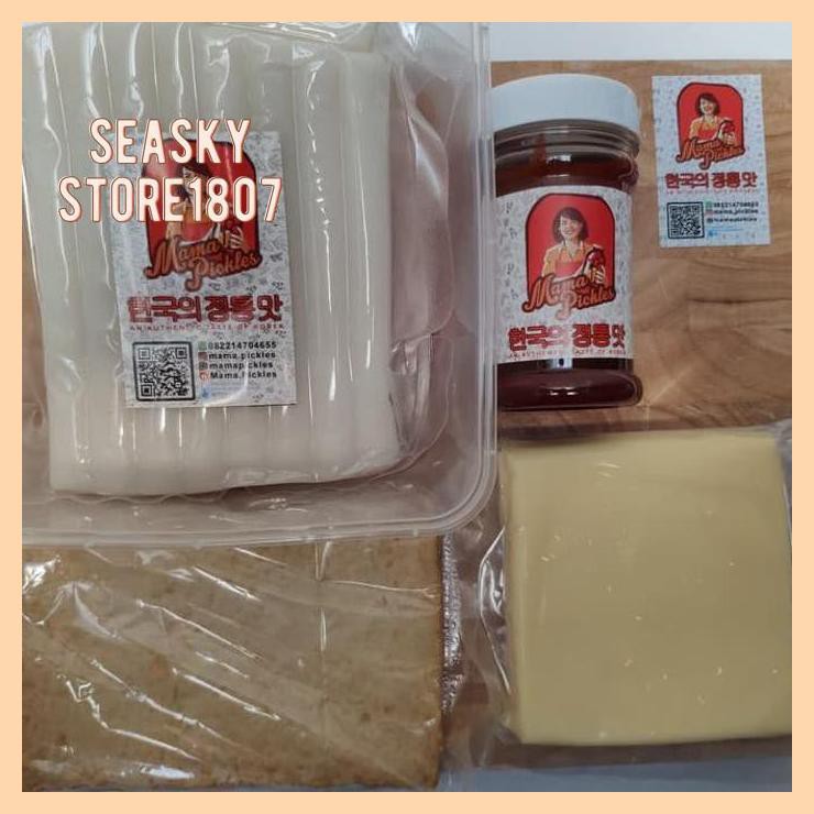 

[ PAKET TTEOKBOKKI CHEESE /TOPOKI / KOREAN RICE CAKE BY @MAMA.PICKLES]
