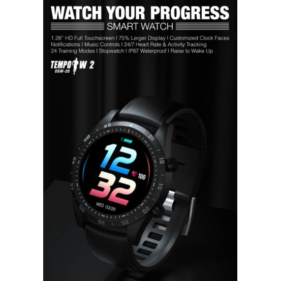 Oraimo Smartwatch Sporty Tracker Osw 20