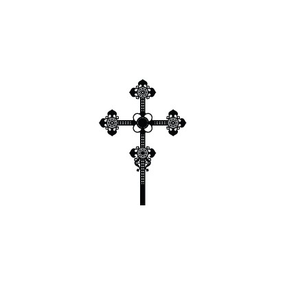 

POTATOO LUCIA CROSS Temporary Tatto Sticker