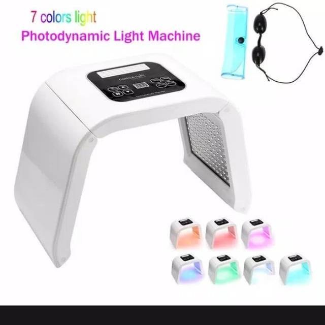 Original 100% 7 WARNA MASKER LED PDT LIGHT Photon Light Therapy Skin Rejuvenation