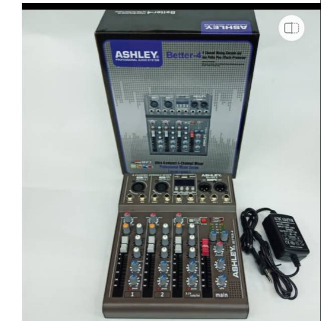 Mixer audio ashley beter 4