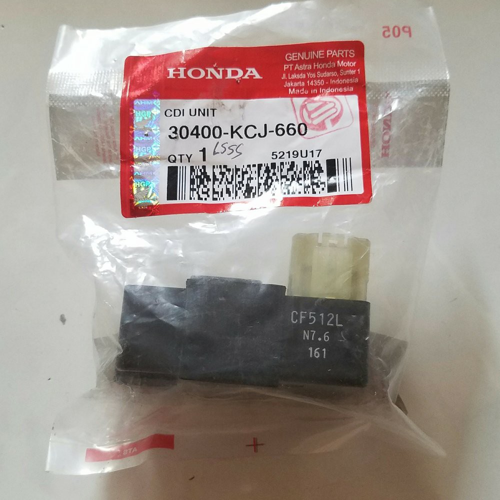 BARU C D I  CDI Honda Tiger Old Tiger Revo Jamin Original Honda Genuin