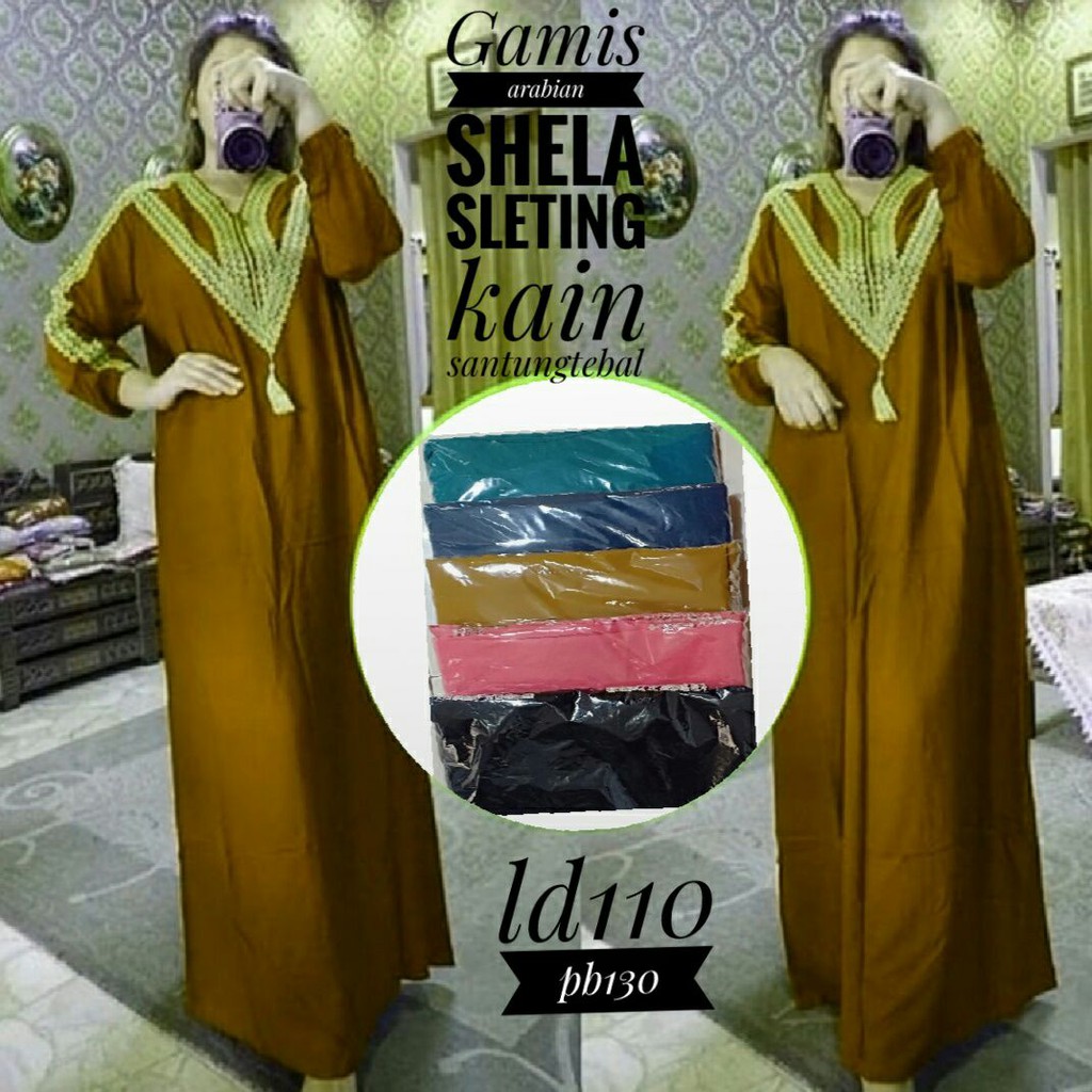 GROSIR GAMIS ARABIAN SHELA