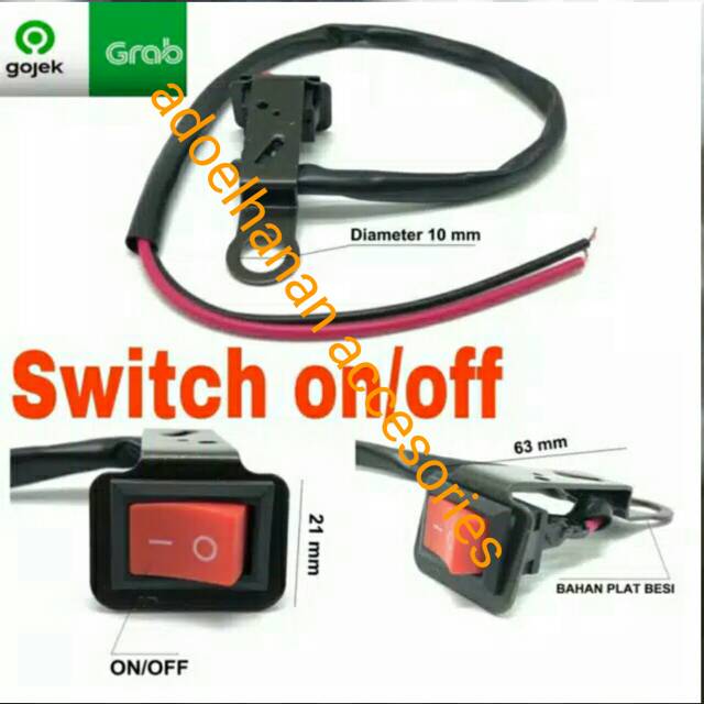 Switch on/off , saklar on/off