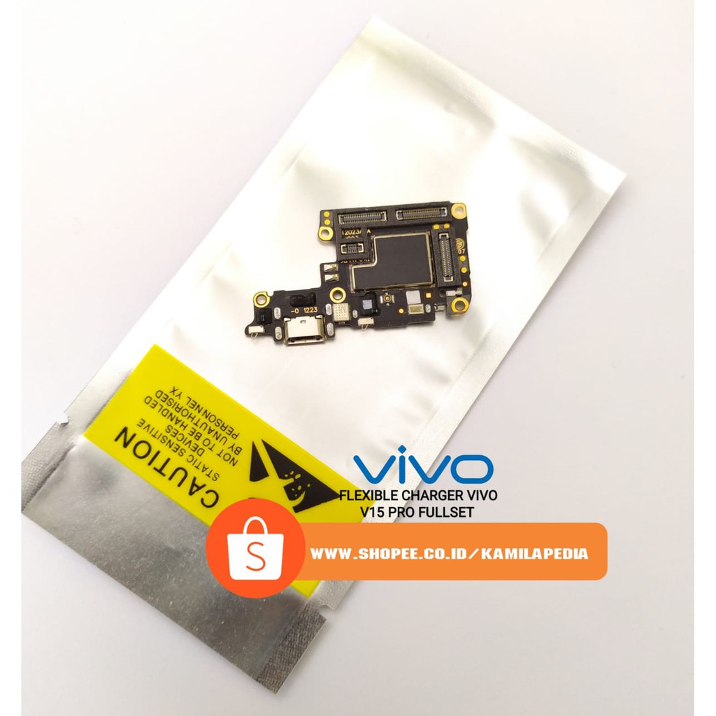 Flexible Charger Vivo V15 Pro Fullset / Socket Simcard Vivo V15 Pro / Flexible Charger Vivo V15 Pro