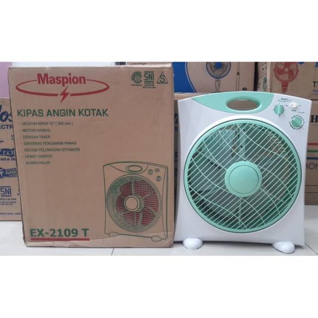 Box Fan Maspion 12&quot; 2109T / Kipas Angin Kotak Maspion