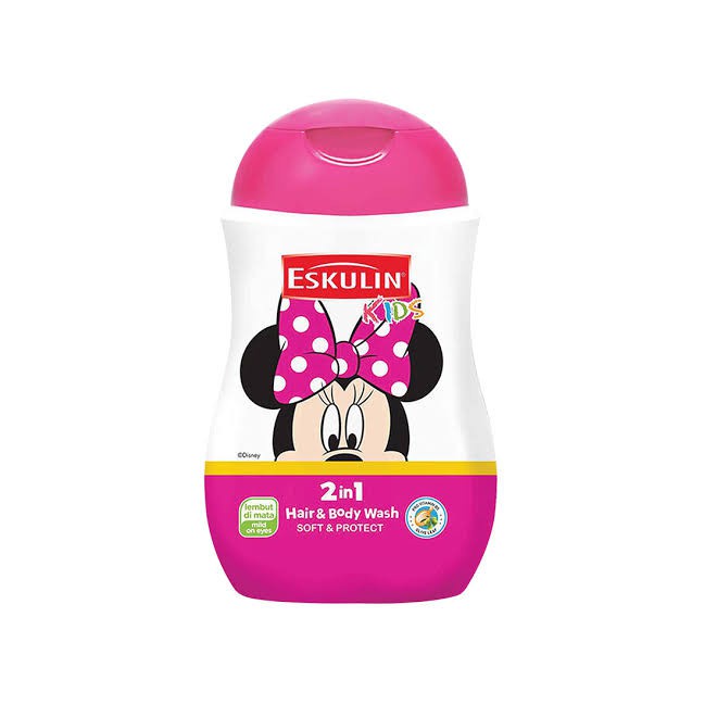 Jual Eskulin Kids Hair And Body Wash Minnie Mouse Soft And Protect ...