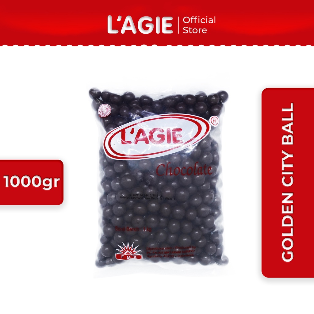 

Lagie Coklat Kiloan Biskuit Golden City Ball 1kg