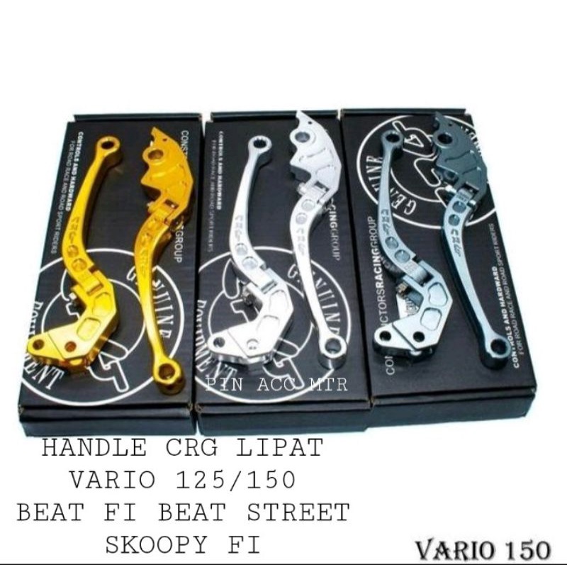 HANDLE REM VARIASI ALMUNIUM CNC CRG VARIO 125/150 SKOOPY FI BEAT FI BEAT STREET