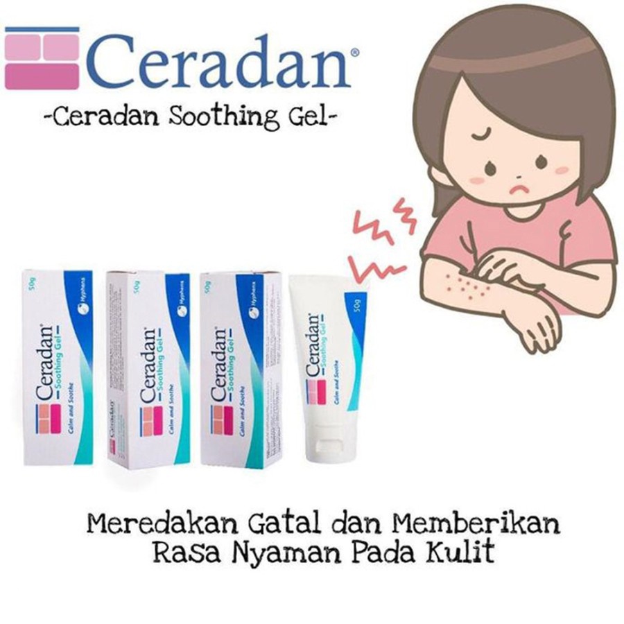 CERADAN SOOTHING GEL 50GR / 79009