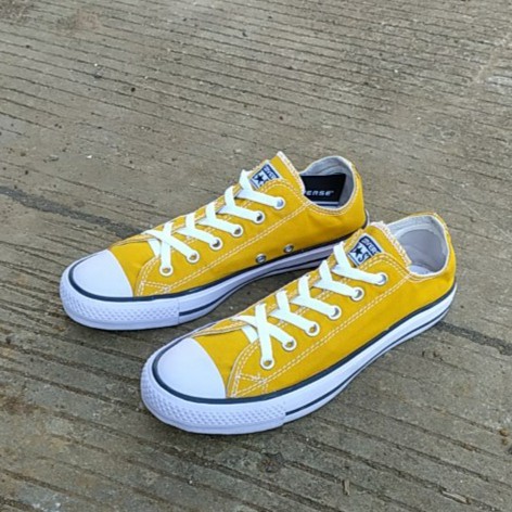 SEPATU PRIA WANITA CONVERSE ALL STAR LOW FREE BOX KUNING