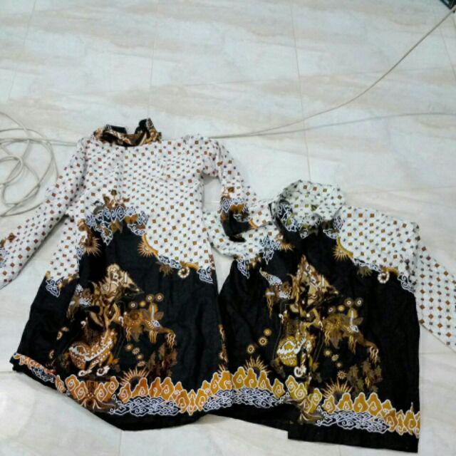 (bisa Bayar Di Tempat)batik Couple Keluarga Motif Wayang Arjuna