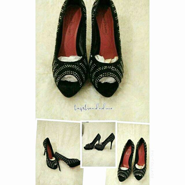 Cesare Paciotti SHOES  suede  swarozky shoes / hi hels shoes murah