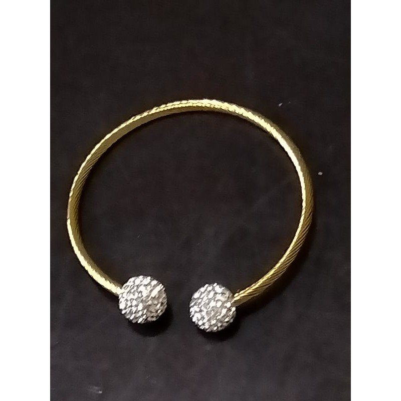 Gelang Bangle Titanium bola mata