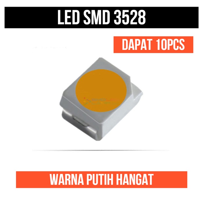 LED SMD 3528 Warm White Putih Hangat