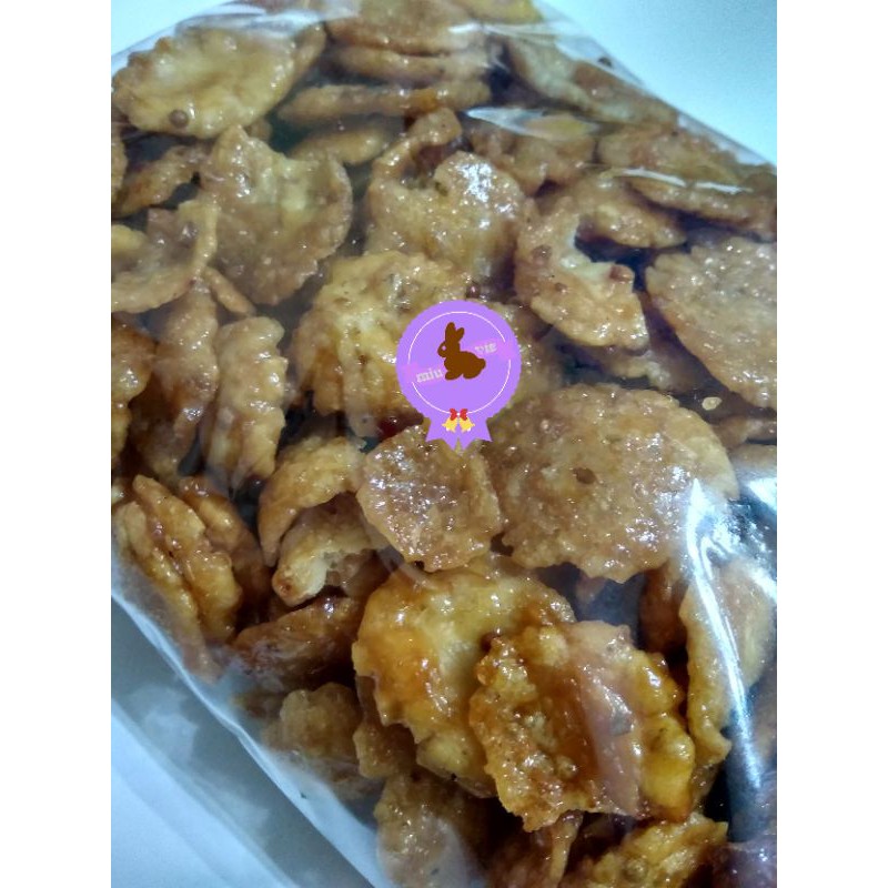 

Emping Melinjo Pedas Manis Enak 250 gr