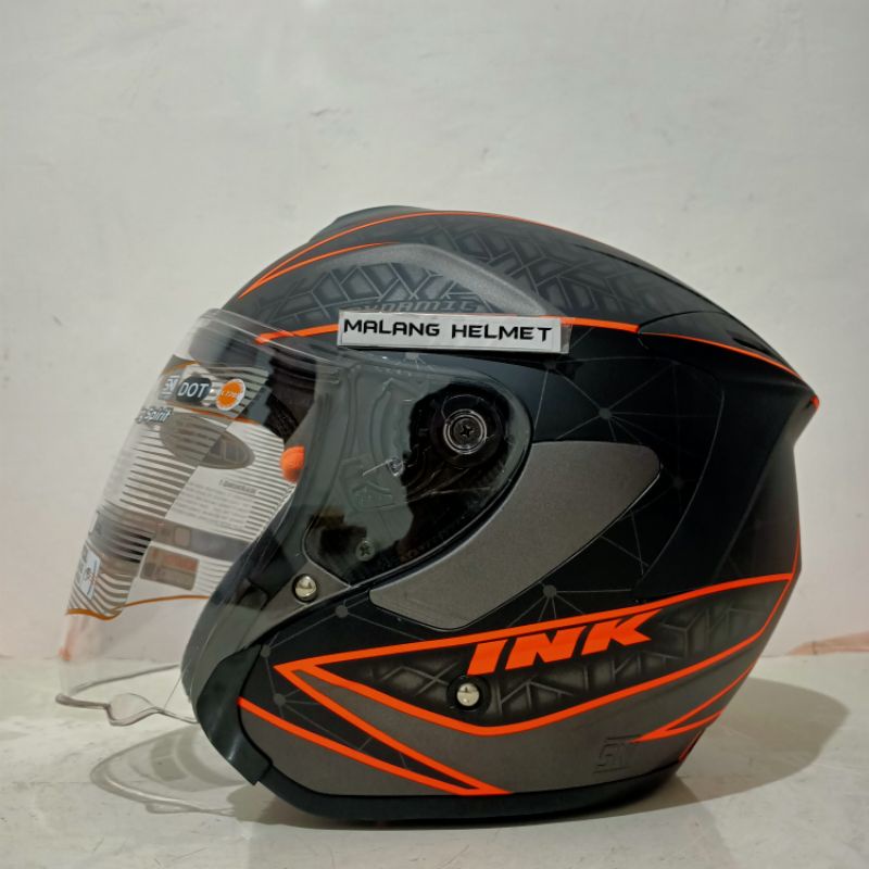 Helm INK Dinamic Seri 2 Gunmet Doff