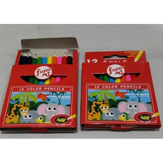 

Kelir Kayu Funn Art 12 Warna Pendek