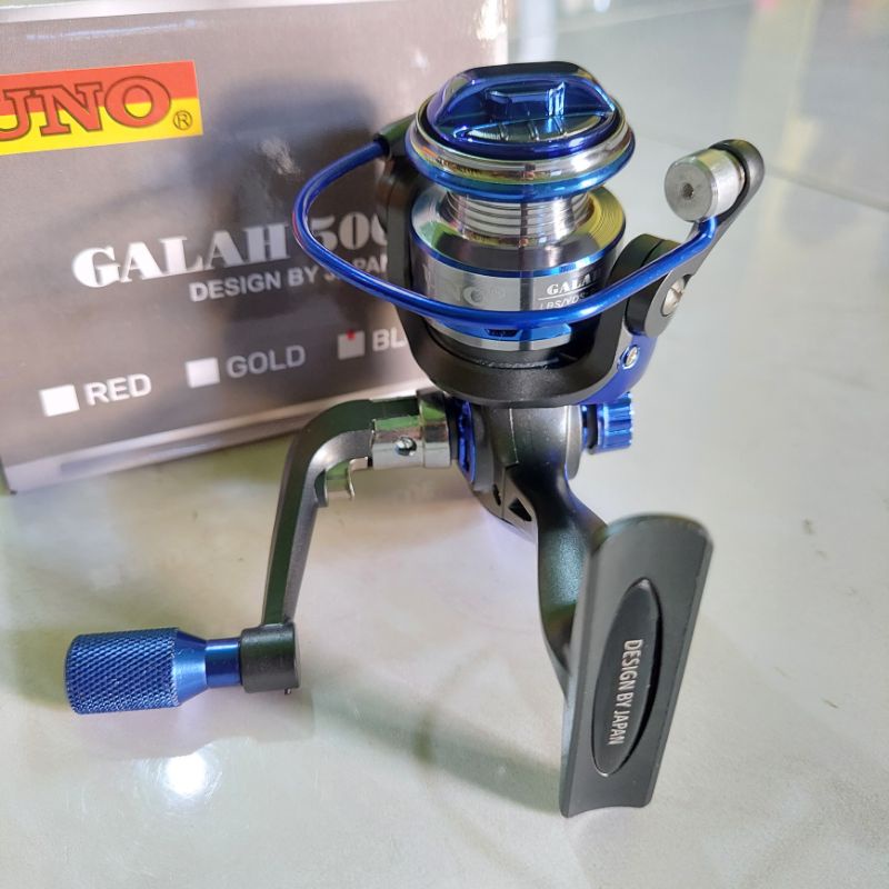 REEL SPINING500 BUAT UDANG &IKAN ONEWAY TANPA SPASI ATAU HAMPIR POWER HANDLE UNO GALAH500