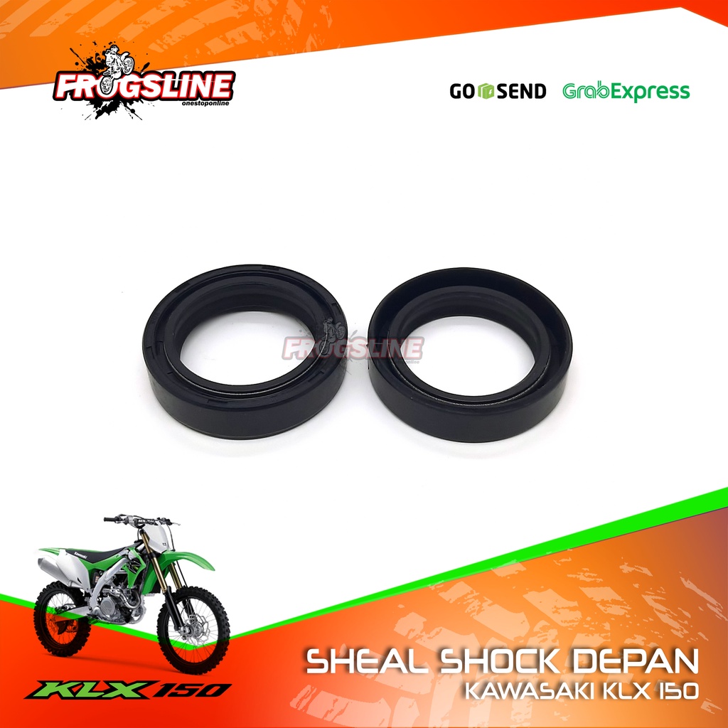 Karet Sheal Shock Depan KLX 150 - Sheal Shock Depan KLX 150 X S L G