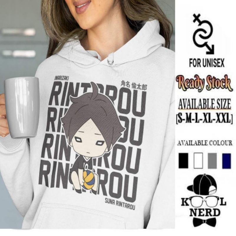 HOODIE ANIME UNISEX SUNA RINTAROU KEREN INARIZAKI PRIA WANITA HOODIE