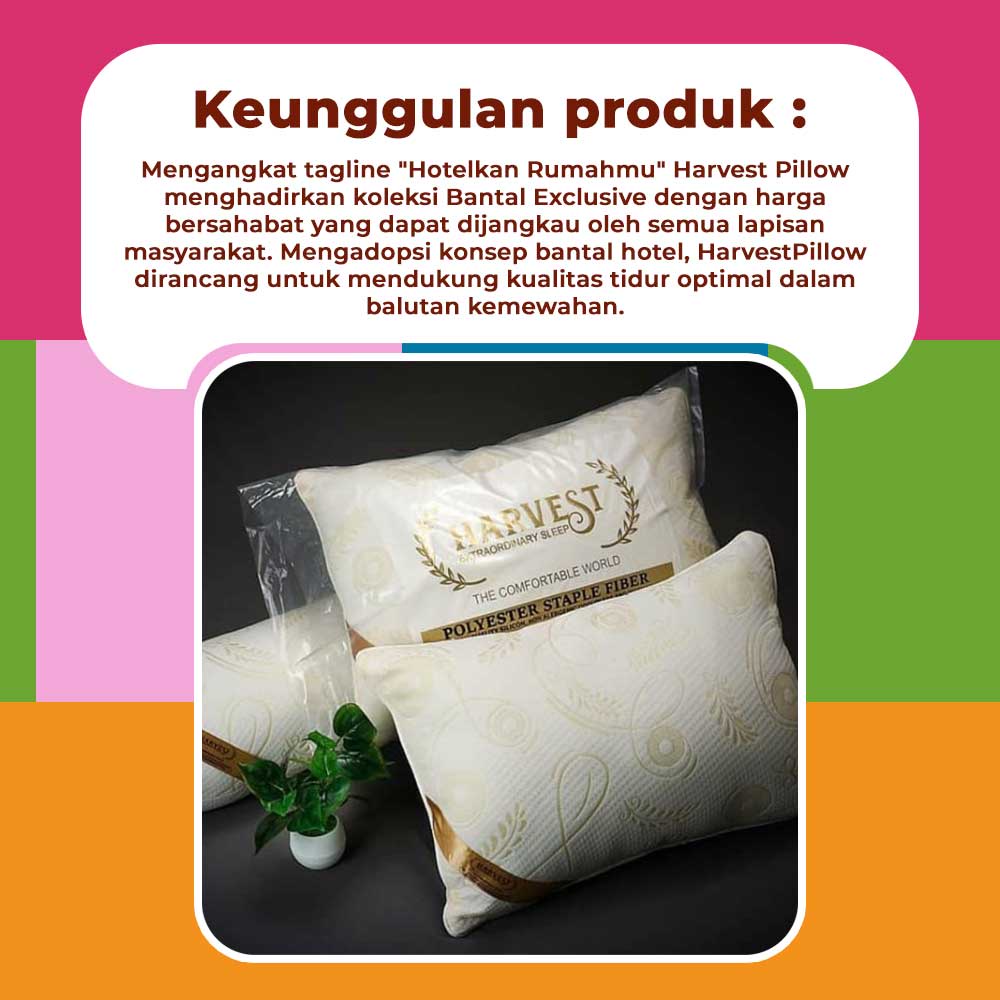 Bantal Dan Guling  Hotel Harvest 1,1 Kg