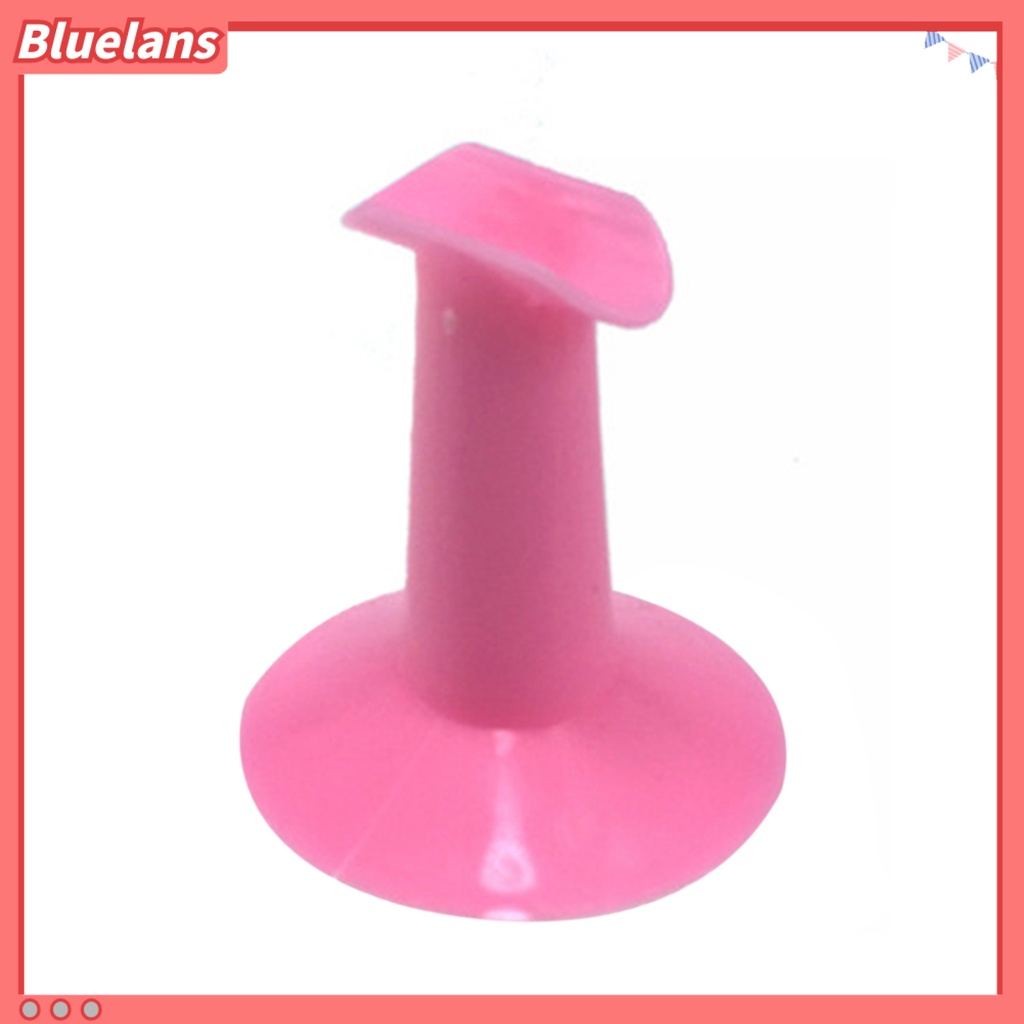 Bluelans Stand Holder Jari Bahan Plastik Portable Untuk Nail Art