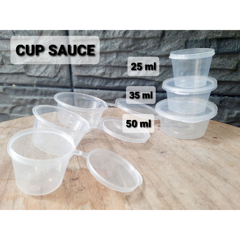 DM cup 25ml 35ml 50ml (CUP sauce)