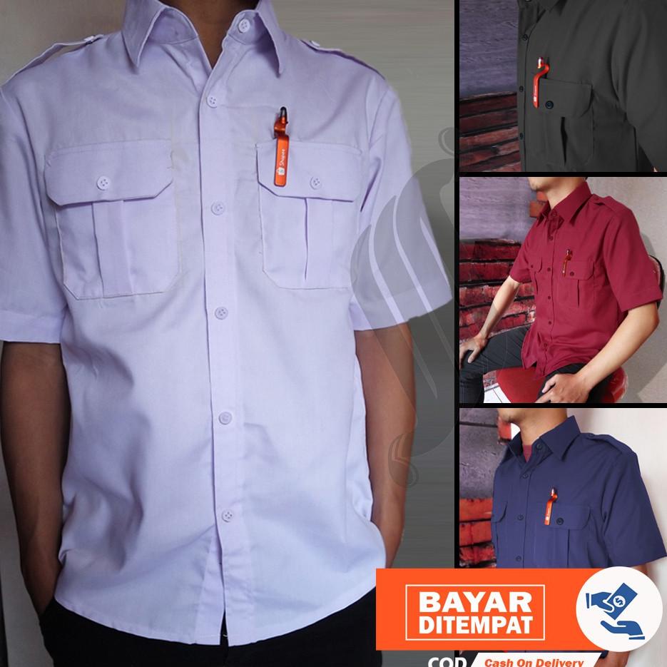 Produk Premium.. ( ) Kemeja PDL /Seragam Putih PNS, Baju PNS, Baju PNS Pria,Dinas Putih,Kemeja Putih