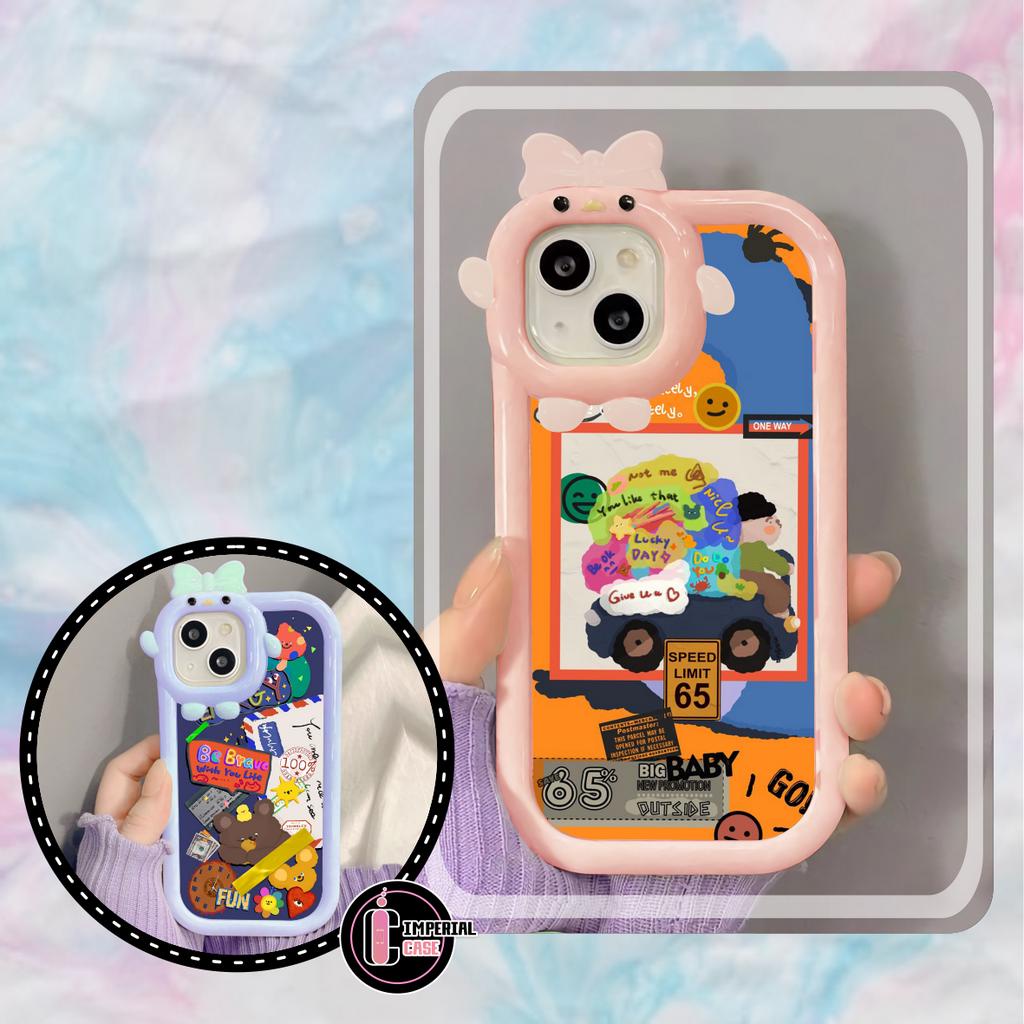 Custom Soft case Silikon casing frame kamera karakter PITACU custom ONE WAY Samsung a03s a03 core a0