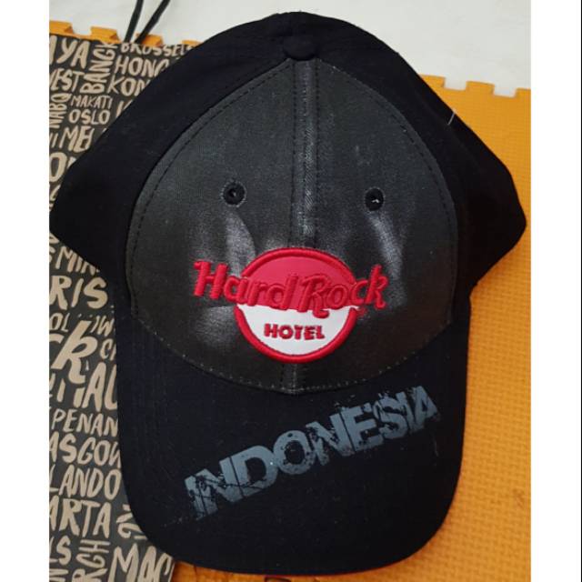 Topi Hard Rock Hotel "BALI" Original dari Indonesia