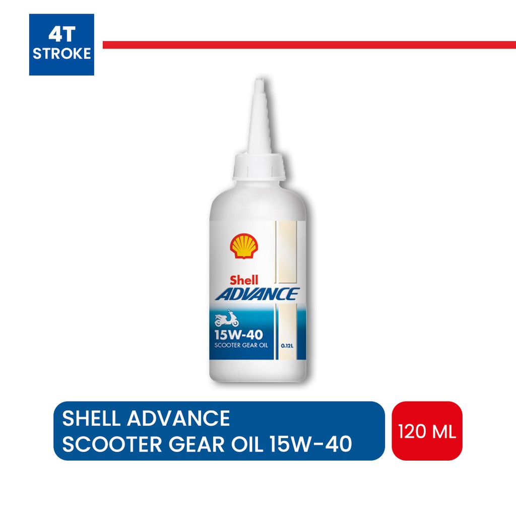 Jual Oli Gardan Scooter Matic Shell Advance 15W40 120 ML Shopee