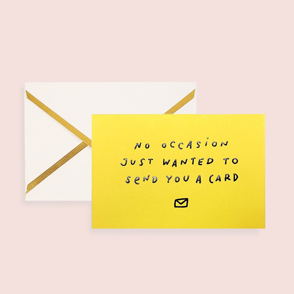 

No Occassion Greeting Card - Hadiah Kartu Ucapan Tanpa Acara - LOULOUROSE