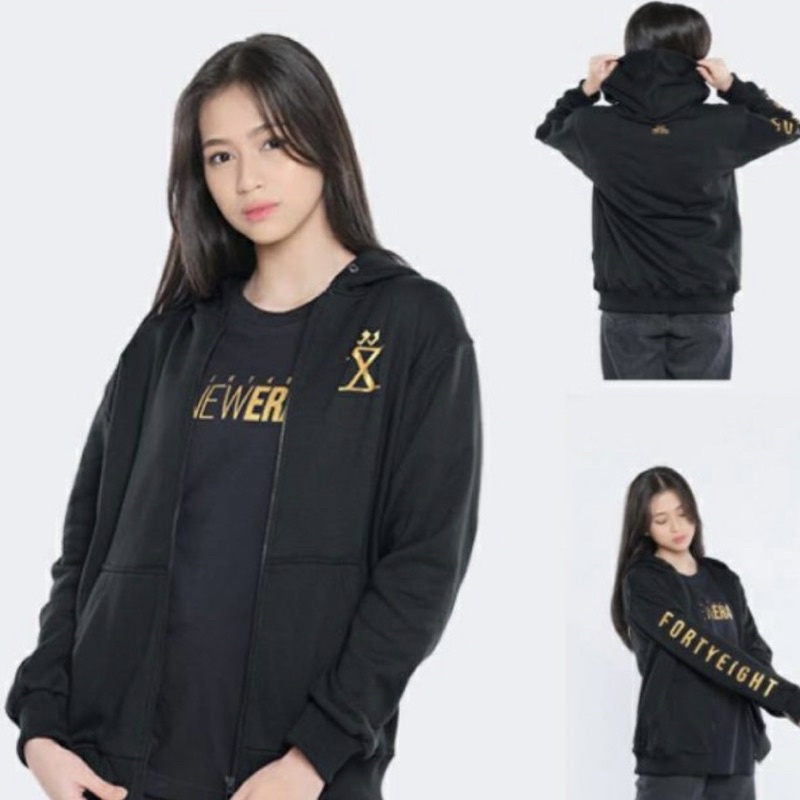 JAKET JKT48 NEW ERA JKT 48 NEWERA HOODIE