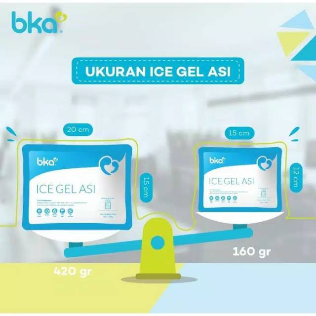 Ice Gel BKA 160 gram | Tambahan Pendingin Untuk Tas ASI