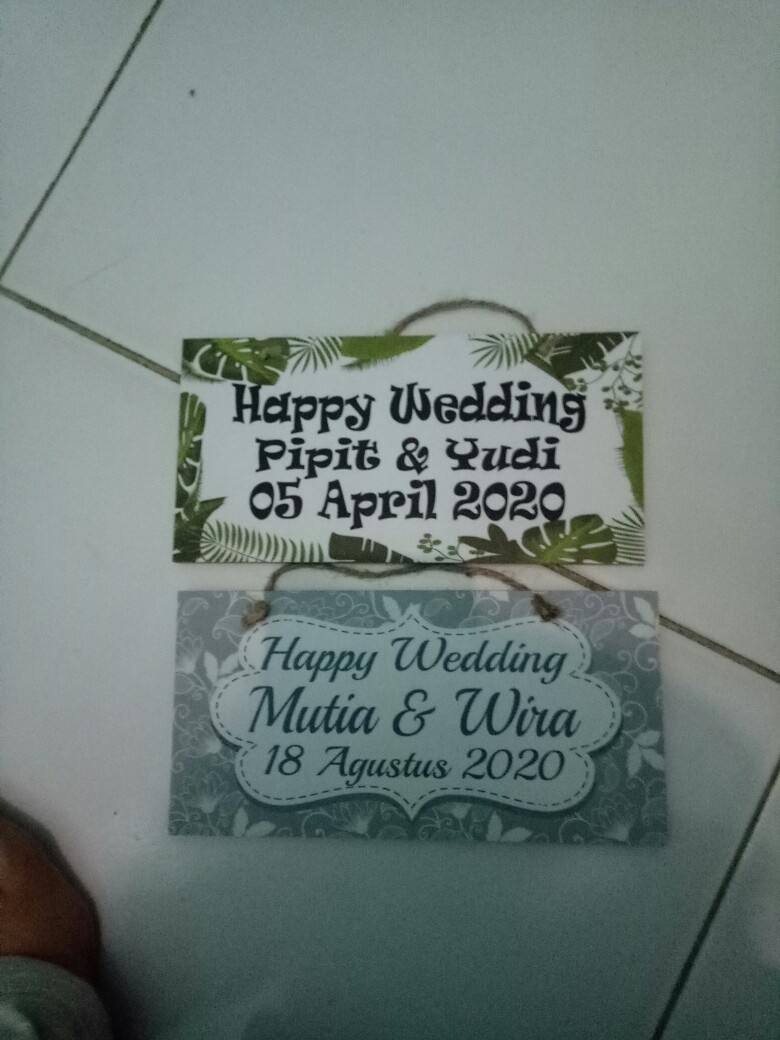 Walldecor Shabby Hiasan Dinding Kamar Rumah Pajangan Dinding Assalamualaikum - H01