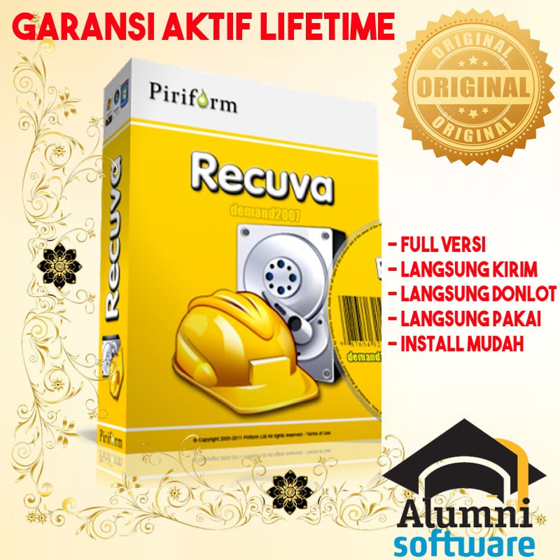 [FULL VERSION] PC Software Recuva File Recovery - GARANSI AKTIVASI