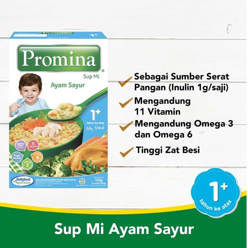PROMINA / SUP MIE / BUBUR TIM / 6 MONTHS+ / 8 MONTHS+ / PROMINA