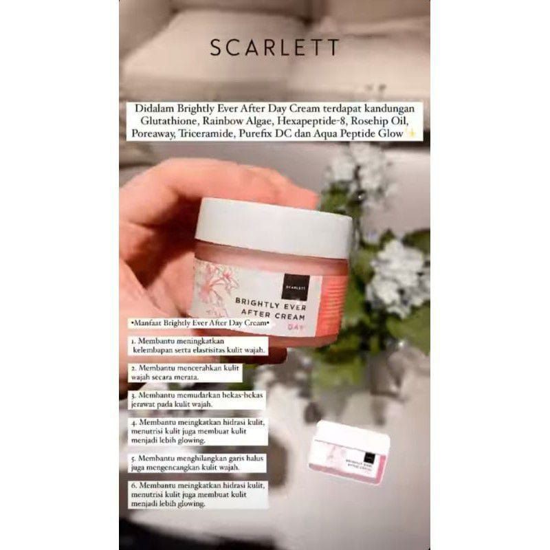 Cream Siang Malam Scarlett Original BPOM