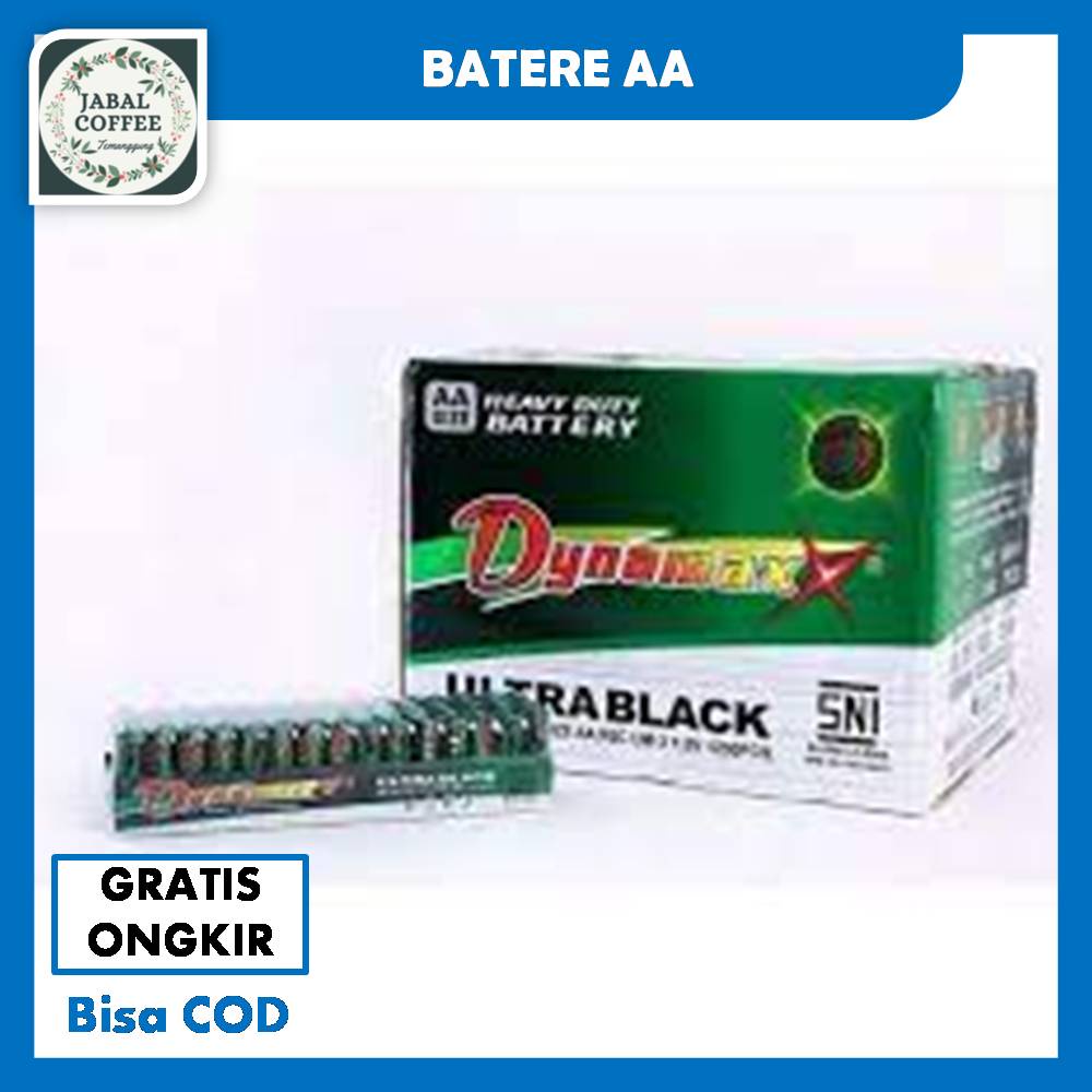 Baterai AA 1,5V Dynamax A2 / Baterai AA A2 Anti Bocor Cocok Untuk Mainan / Baterai AA Baterai Murah