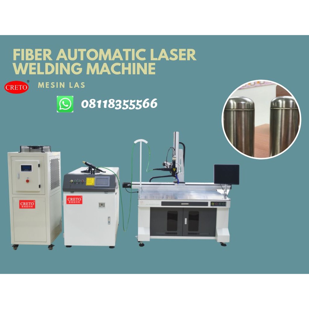 Bukan Lokal mesin laser Fiber Automatic Laser Welding mengelas pada lembaran baja dan aluminium