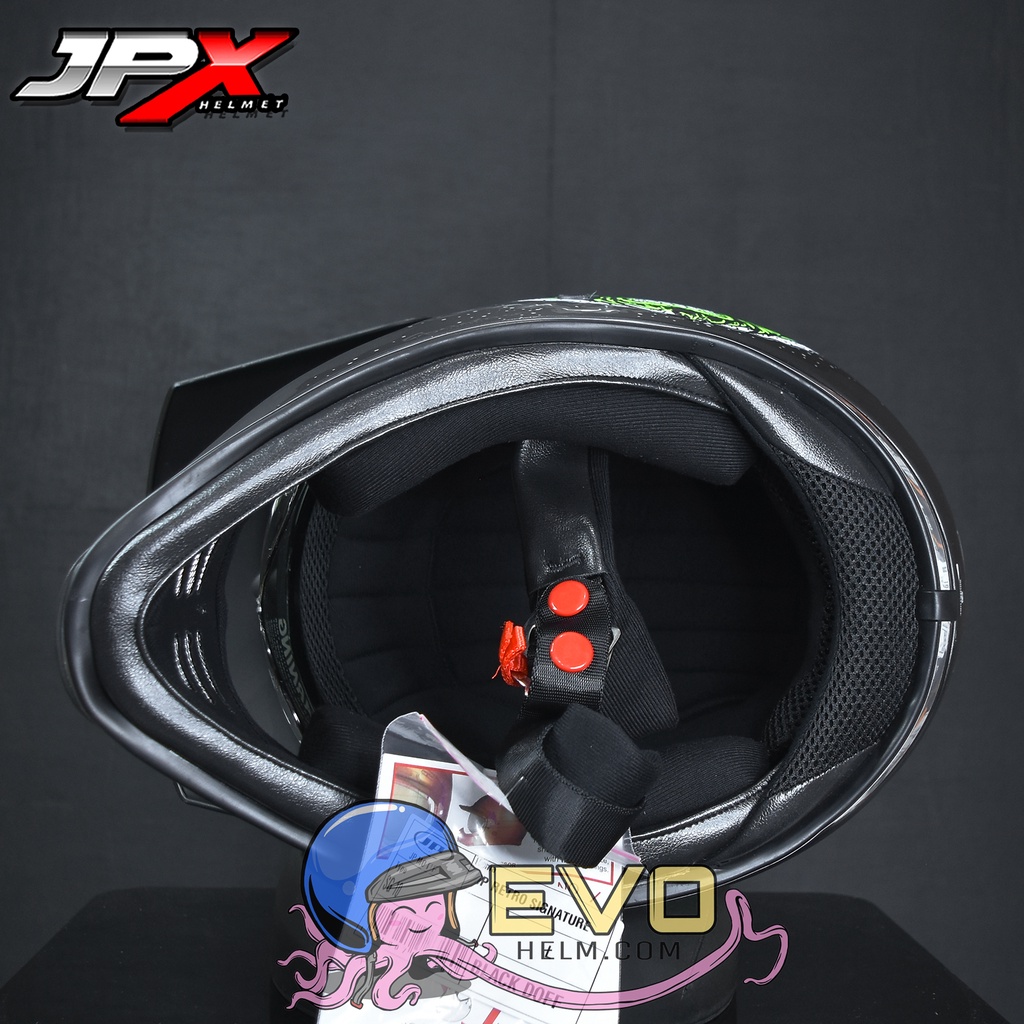 HELM JP SIGNATURE SG10 OBINK ORIGINAL HELM JP CAKIL MOTIF OBINK SG-10 ( ONGKIR 2KG SAJA )