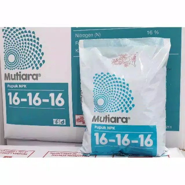 Pupuk NPK Mutiara 16 16 16/Pupuk NPK Biru/Pupuk